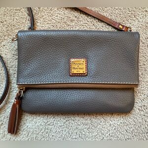 Dooney & Bourke Brown Leather Crossbody